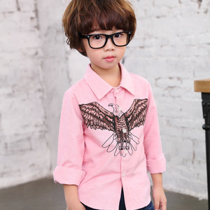 Vêtements pour enfants de marque chinoise célèbre 2017, t-shirts avec images de faucons - Product Image 2