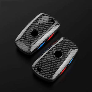 เคสกุญแจรถยนต์ลายคาร์บอนไฟเบอร์ ABS สำหรับ BMW X3 X5 X6 F30 F34 F10 F20 G20 G30 G01 G02 G05 F15 F16 ซีรีส์ 1 3 5 7 - Product Image 3