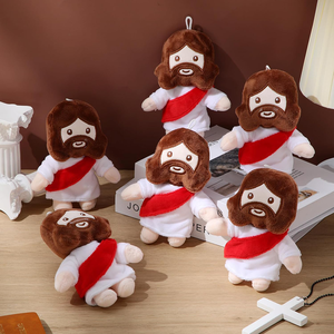 Peluche di Gesù Salvatore all'Ingrosso, Giocattoli Religiosi Cristiani, Bambole di Peluche per Adulti, Pasqua, Natale, Battesimo - Product Image 4