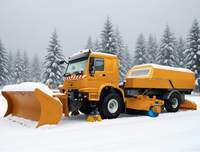 Chasse-neige de qualité industrielle, véhicules de déneigement tout-terrain adaptés au déneigement à grande échelle, aux rues, aux aéroports
