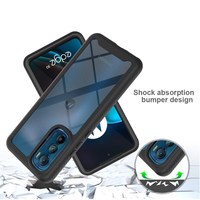 Coque de téléphone pour Motorola Edge 30 5G pour Motorola G86 G56 E15 G35 G55 E14 G84 Coque rigide en PC souple en TPU Protection d'écran en PET