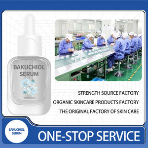Siero Viso con Bakuchiol, Acido Ialuronico, Vitamina <span class=keywords><strong>C</strong></span> ed E per Schiarire, Rassodare e Idratare, Cruelty-Free e Oil-Free - Product Image 6