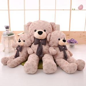 Großhandel Riesiger Teddybär mit Fliege Plüsch Weiches Stofftier & Umarmungskissen Beliebtes Geburtstagsgeschenk für Frauen und Mädchen - Product Image 2