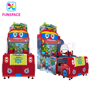 Funspace a gettoni 2 giocatori pistola tiro bambini Arcade simulatore di videogiochi Arcade macchina da gioco per centro di gioco - Product Image 4