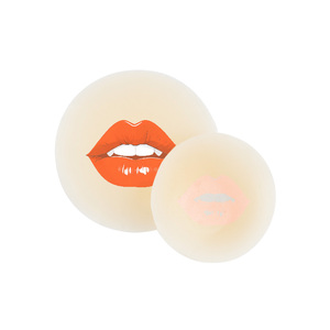 Comode coperture per capezzoli senza cuciture da donna con stampa a labbro impermeabile invisibile-riutilizzabili lavabili morbidi <span class=keywords><strong>al</strong></span> prezzo di fabbrica - Product Image 2