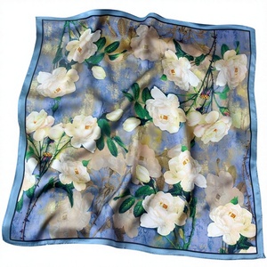 Créez Votre Propre Produit : Foulards en Satin à Faible MOQ, Nouveaux Designs de Foulards en Satin en Stock - Product Image 1