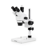 AmScope 3.5X-180X Manufacturing 144-LED Zoom Stereo Microscope with 10MP Digital Camera