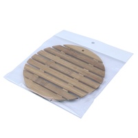 Set de table rond en bambou