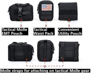 Rompi Anjing Taktis Kualitas Dapat Disesuaikan <span class=keywords><strong>Harness</strong></span> Operasi <span class=keywords><strong>Molle</strong></span> Oxford - Product Image 5