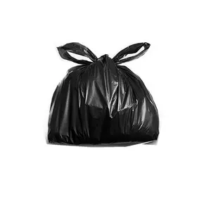 공장 도매 블랙 티셔츠 플라스틱 느슨한 쓰레기 가방 쓰레기 폴리 가방 가정용