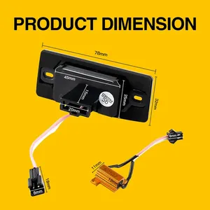 2 pezzi luce targa a LED per Cayenne S 02 ~ <span class=keywords><strong>09</strong></span> VW Touareg 02 ~ <span class=keywords><strong>09</strong></span> Tiguan Golf 5 5D Tourning <span class=keywords><strong>Passat</strong></span> B5.5 5D Touring 01-05 - Product Image 3