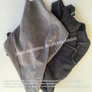 Trapos de Limpieza Industriales Esterilizados Reciclados, Trapos de Felpa, Trapos de Tela, Trapos 100% Algodón para Limpieza - Product Image 4