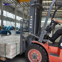 Tapis de protection du sol à motif diamant, écologiques et légers, pour les chantiers de construction, les parkings, les feuilles de plastique HDPE, service de découpe