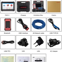 2026 LAUNCH X431 V+ SmartLink HD2 Escáner de Diagnóstico OBD2 para Camiones Pesados de 12V y 24V