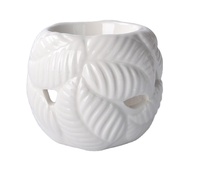 Nouvel arrivage Diffuseur d'arômes en céramique pour bougies chauffe-plat d'huiles essentielles pour l'aromathérapie Pot à bougies en poterie de Noël Nouveaux parfums
