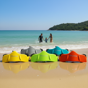 Scooter sous-marin électrique haute puissance 600W, matériau en silicone durable, conception étanche pour la plongée en apnée et la plongée sous-marine professionnelle - Product Image 2
