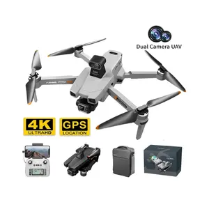 HighQuality Long Fly Time AE86 PRO MAX drones With 4k Camera And Gps Long Range Distance Professional Folding Drone Indoor hover