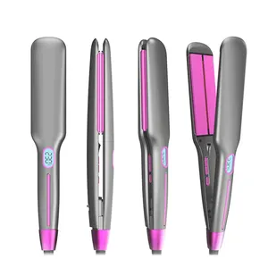 Bán Buôn Nhãn Hiệu Riêng Cá Nhân 450 Độ Hồng Ngoại Flat Iron Thương Hiệu Flat Iron Tóc Ép Tóc