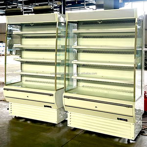 Nouvelle vitrine réfrigérée commerciale de 2 mètres de haute qualité, à rideau d'air, sans givre, pour boissons - Product Image 6