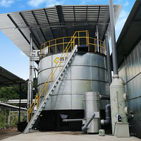 Macchina del tornitore del compost di scarto/linea di produzione del fertilizzante organico del compost del fertilizzante attrezzatura di fermentazione dell'acciaio inossidabile