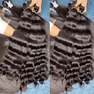 Wholesale Unprocessed Human Deep Wave Raw Cambodian Virgin Hair For Black Women