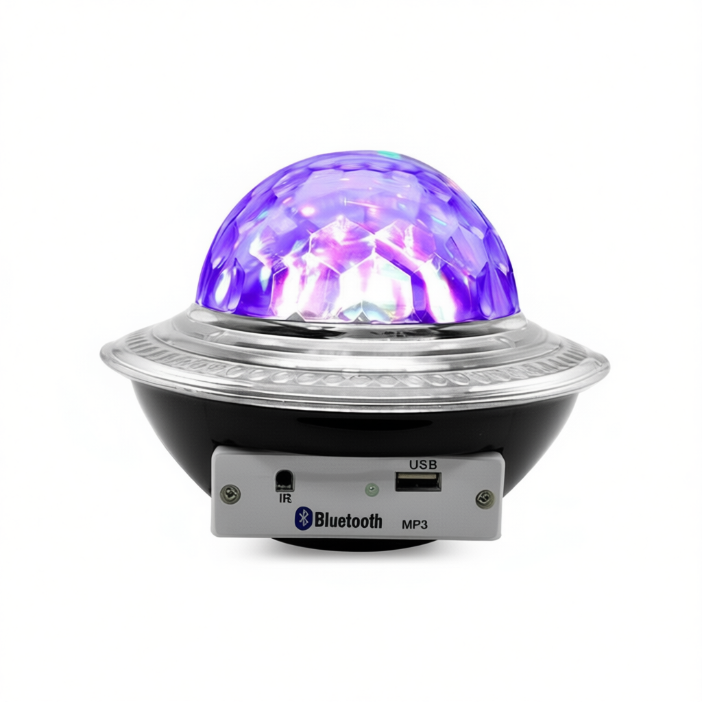 <strong>Bluetooth</strong> 2.4GHz <strong>Speaker</strong> with Led Light Party Lamp <strong>Remote</strong> <strong>Control</strong> Music Player for Home KTV Disco