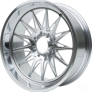 ล้อรถบรรทุกซุปเปอร์ซิงเกิล ขนาด 24x14 ล้อฟอร์จ 6x139.7 8x180 8x165.1 สำหรับรถบรรทุก F150 F250 F350 Silverado1500 - Product Image 1
