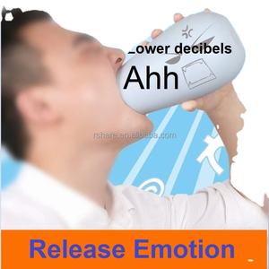 Vase anti-stress avec logo personnalisé avec bouteille de graffiti en décibels bas sans risque pour la promotion - Product Image 3