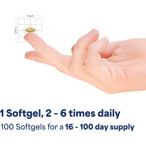 Capsules de CoQ10 de haute qualité SANS GLUTEN pour favoriser la santé cardiaque et soutenir la santé antioxydante - Product Image 5