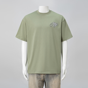 Camiseta Oversize <span class=keywords><strong>de</strong></span> Hombre con Bordado Gráfico Personalizado, Precio <span class=keywords><strong>de</strong></span> Fábrica al Por Mayor - Product Image 2