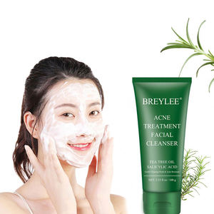 BREYLEE Limpiador de Espuma facial antienvejecimiento para antiacné Reafirmante eficaz Aclaramiento Antiarrugas Aceite de árbol de té Lavado de cara - Product Image 1