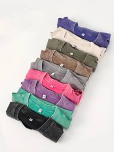 Fight Club Tyler's philosophy T-Shirts Été 100% Coton Drop Shoulder Crewneck Heavyweight Acid Wash - Product Image 6