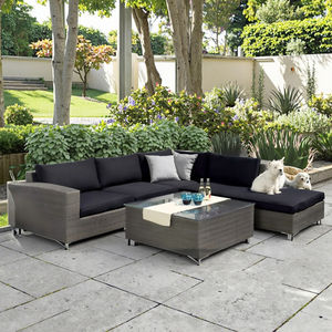 Muebles de exterior modernos para patio de <span class=keywords><strong>Casablanca</strong></span>, juego de sillas de sofá de mimbre para patio, hoteles, parques, granjas, metal duradero - Product Image 4