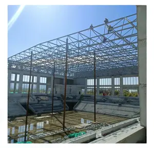 Hot bán Chất lượng cao sân vận động xây dựng kết cấu thép mái cấu trúc sân vận động bóng đá