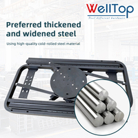 WELLTOP vente en gros d'accessoires de meubles cadre de quincaillerie mécanisme de table extensible Base de mécanisme de rotation de table réglable à 360 °