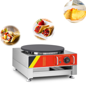 Poêle à gaz Portable commerciale crêpières et crêpières à gaz rotative à gaz avec équipement de cuisine 40cm - Product Image 3