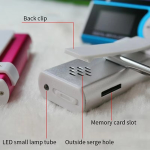 Lecteur MP3 Mini Clip Personnalisé d'Usine avec Écran Rétroéclairé, Prise en Charge Carte TF, Idéal pour la Course, la Gym, le Sport et les Étudiants - Product Image 5