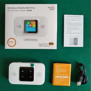 Mifi 4G Router Với Châu Âu Di Động <span class=keywords><strong>Wifi</strong></span> Giao Diện USB Bên Ngoài Phong Cách Type-C 5Glte Không Dây Màn Hình Màu Cho Xe Ô Tô - Product Image 4