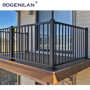 Rogenilan in alluminio verniciato a polvere montanti in fune progettati su misura ringhiere <span class=keywords><strong>per</strong></span> fune <span class=keywords><strong>per</strong></span> <span class=keywords><strong>balcone</strong></span> residenziale guardrail - Product Image 6