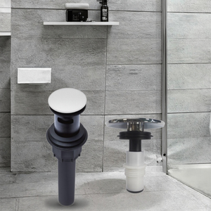 Hiện đại dễ dàng làm sạch chải lưu vực cống Pop Up cống Stopper cho phòng tắm bồn rửa với tràn - Product Image 1