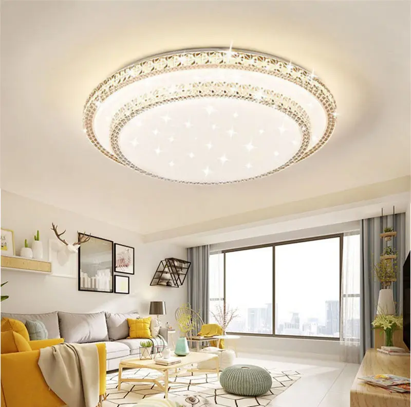 Lampada da soffitto a LED colorata moderna forma quadrata rotonda soggiorno da incasso 15W 20W 50W lampada da soffitto a LED