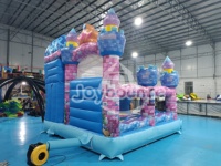 Châteaux gonflables commerciaux, structures de saut pour enfants, thème princesse, pour la location de fêtes, entreprises de jeux d'extérieur