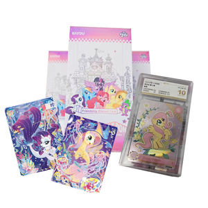 Cartes à collectionner QM Paper Tour <span class=keywords><strong>Polly</strong></span> Baby My Little Ponies Go Game Emballage cadeau Vente en gros Original - Product Image 1