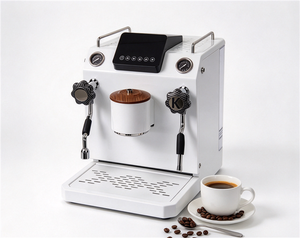 เครื่องชงกาแฟเอสเพรสโซแบบกึ่งอัตโนมัติเชิงพาณิชย์ หม้อต้มคู่ สำหรับร้านกาแฟ - Product Image 1