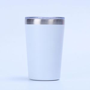 12oz Double-Layer Vacuum Conical Stainless Steel Thermos Cup for Milk <b>Beer</b> Outdoor/Car Use Logo Printing 6-12 Hours Thermal - Product Image 2