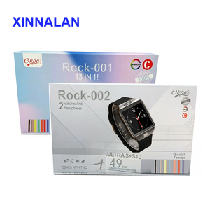 นาฬิกาอัจฉริยะรุ่นใหม่ Rock-002 พร้อมหูฟังไร้สายคู่แบบ TWS 2 ชิ้น และสายรัดข้อมือ <span class=keywords><strong>7</strong></span> เส้นในชุดของขวัญเดียว - Product Image 2