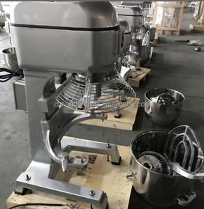 เครื่องผสมอาหารแบบตั้งพื้นสำหรับงานหนัก 110V/220V สำหรับร้านเบเกอรี่ รุ่นใหม่ ความจุ 10 ลิตร พร้อมหัวตีแป้งสำหรับทำขนมและแป้งต่างๆ - Product Image 6