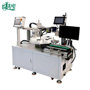 Machine de gravure laser à fibre à positionnement automatique haute précision pour le positionnement rotatif des abat-jour LED et la découpe par bras robotisé - Product Image 4