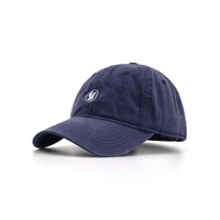 Gorra de Béisbol Unisex con Logotipo Personalizado, Bordado Directo de Fábrica, Efecto Desgastado, Sin Estructura