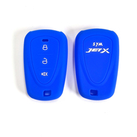 Housse de clé de moto en silicone souple en gros, étui de protection pour clé télécommande intelligente pour Fiddle 4 5 Cruisym 150, entrée sans clé pour SYM